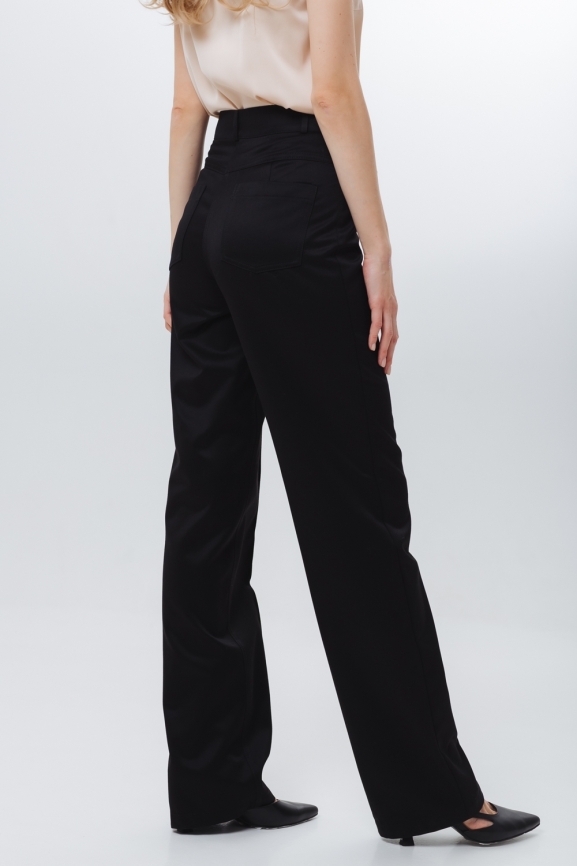 Брюки черные фото 3