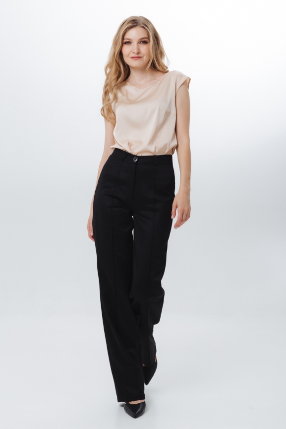 Брюки черные фото 11