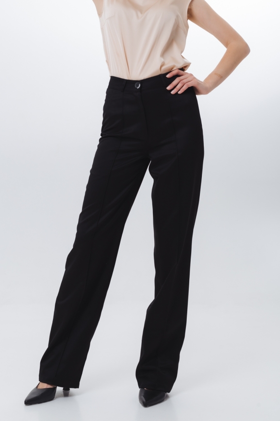 Брюки черные фото 8