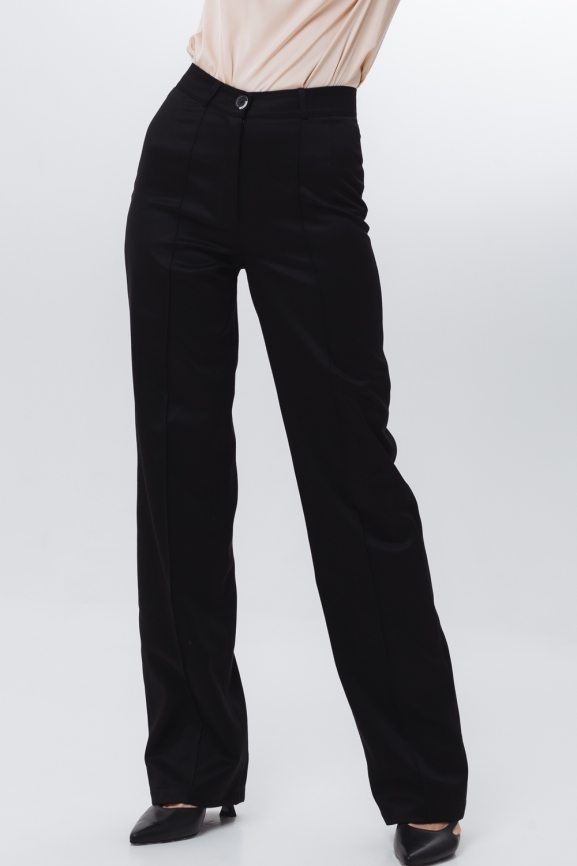 Брюки черные фото 7